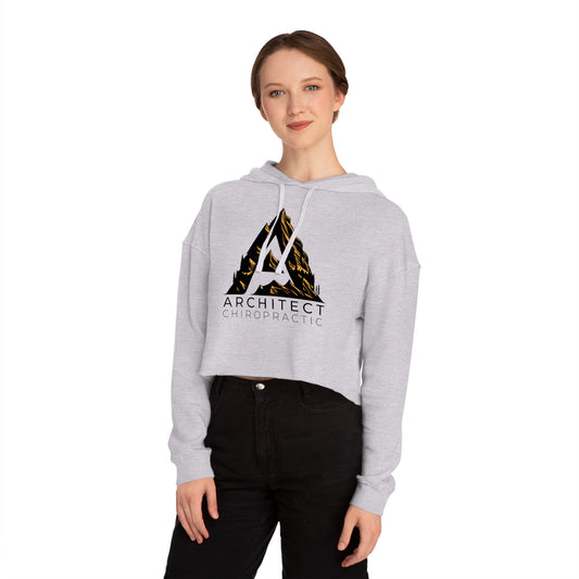 A/C Logo - Women’s Cropped Hooded Sweatshirt